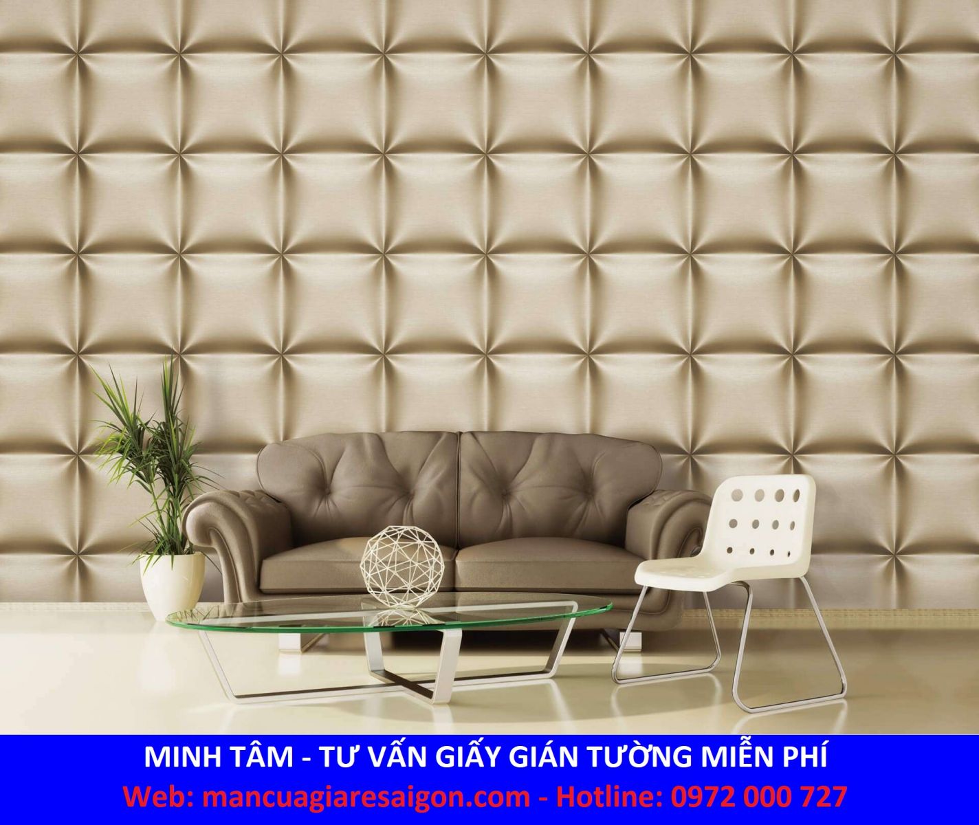 Rèm cửa quận 12, giấy gián tường