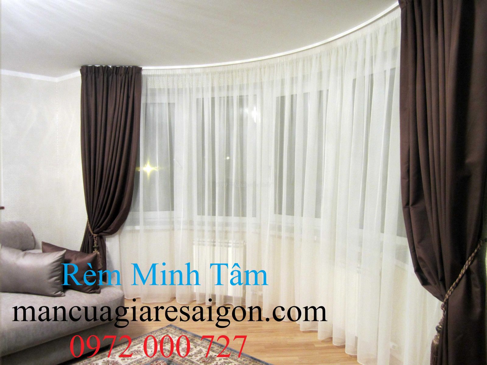 Rèm biệt thự, rèm cửa biệt thự