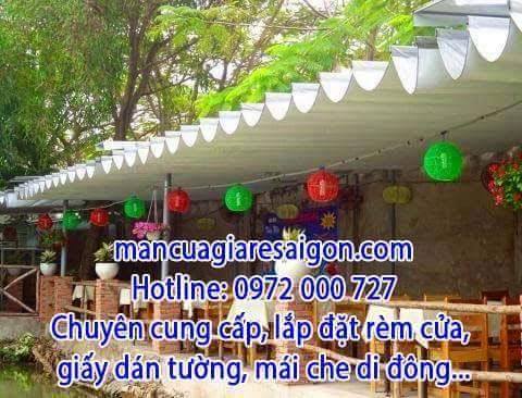 Mái che xếp di động giá rẻ 007 - mancuagiaresaigon.com