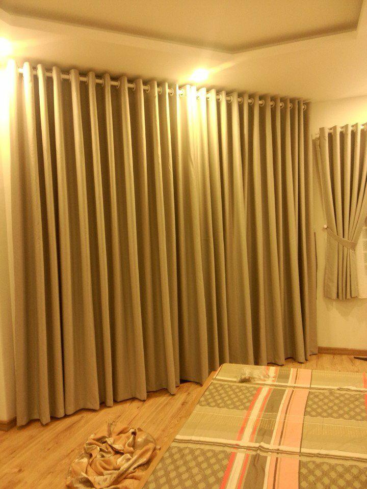 Rèm cửa quận Gò Vấp, rèm cửa vải, rèm phòng khách
