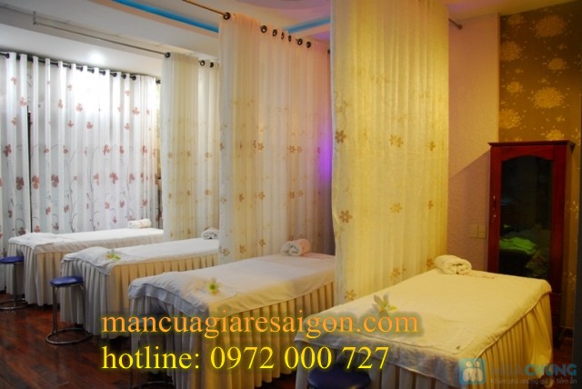 Rèm spa đẹp rẻ cao cấp 1