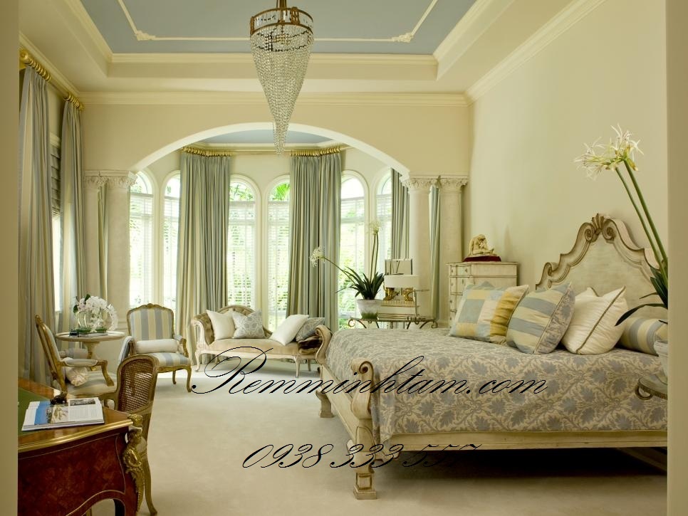 Rèm Cửa Minh Tâm - 0972 000 727 Rèm biệt thự, rèm cửa biệt thự