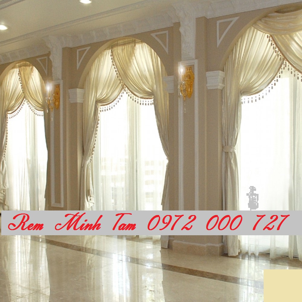 Rèm vải 2 lớp cao cấp quận Gò Vấp