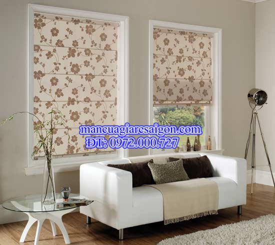 Rèm xếp lớp giá rẻ - rèm roman giá rẻ quận tân bình
